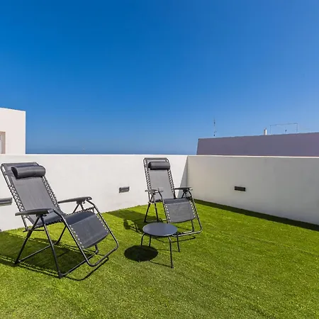 Modern Balcony Terrace House Solarium - Parking Holiday home Arafo